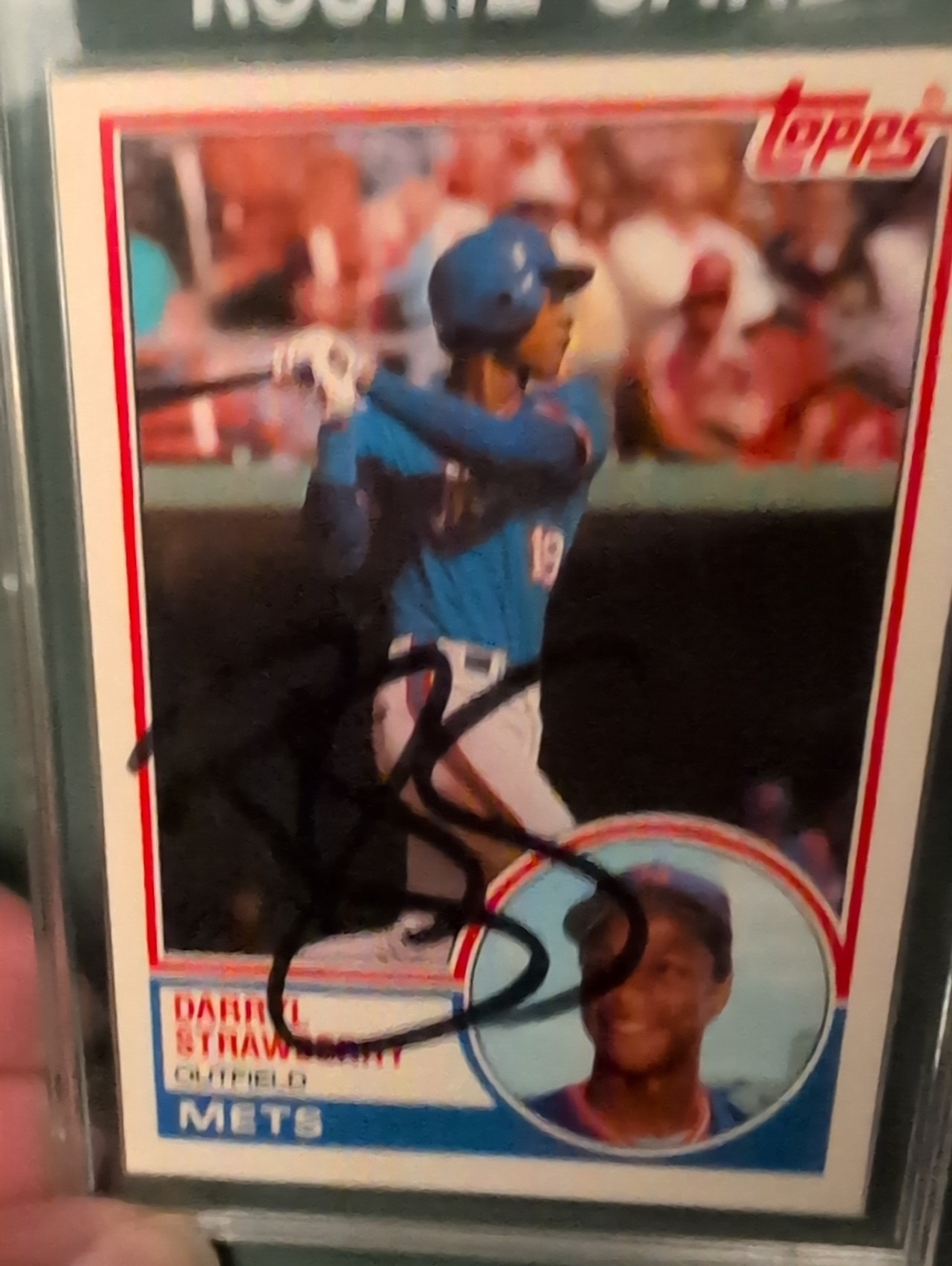 Darryl Strawberry Rookie Card - Picture 7 of 7